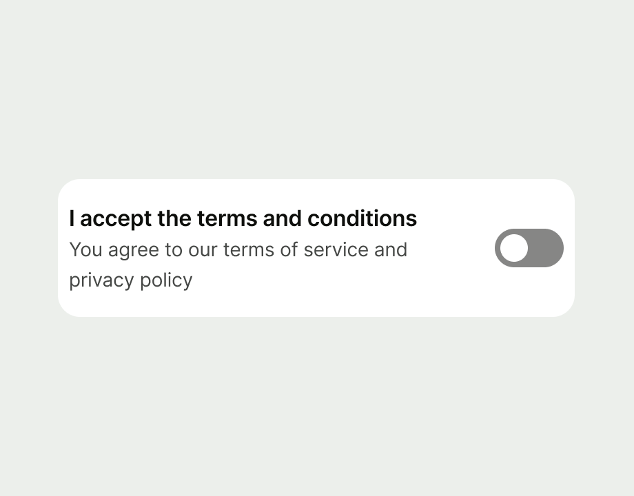 example of switch item that should be a checkbox