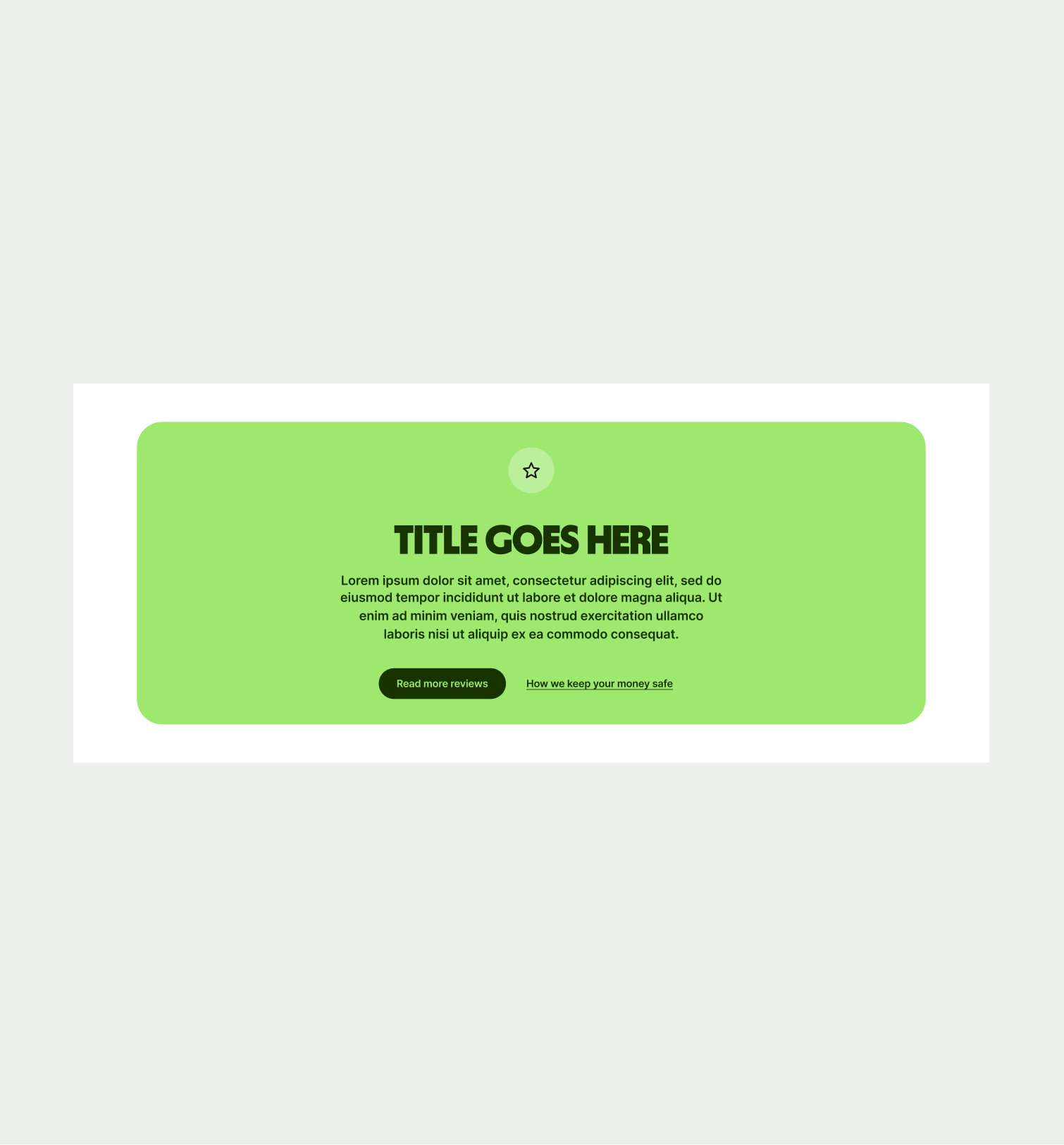 Banner Info pattern in its maximum state