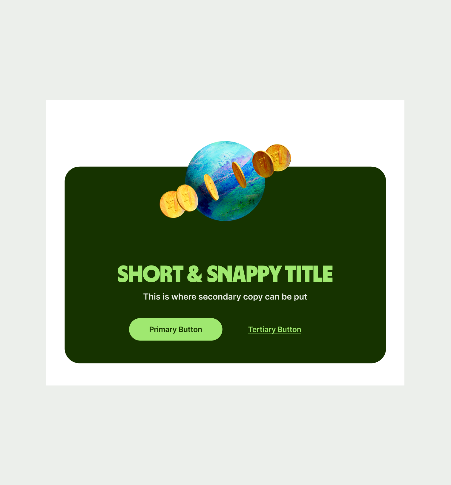 Callout Large pattern on tablet