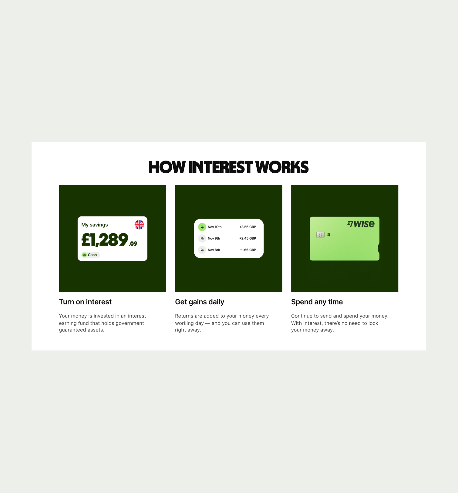 Card Cluster Images pattern in Light theme