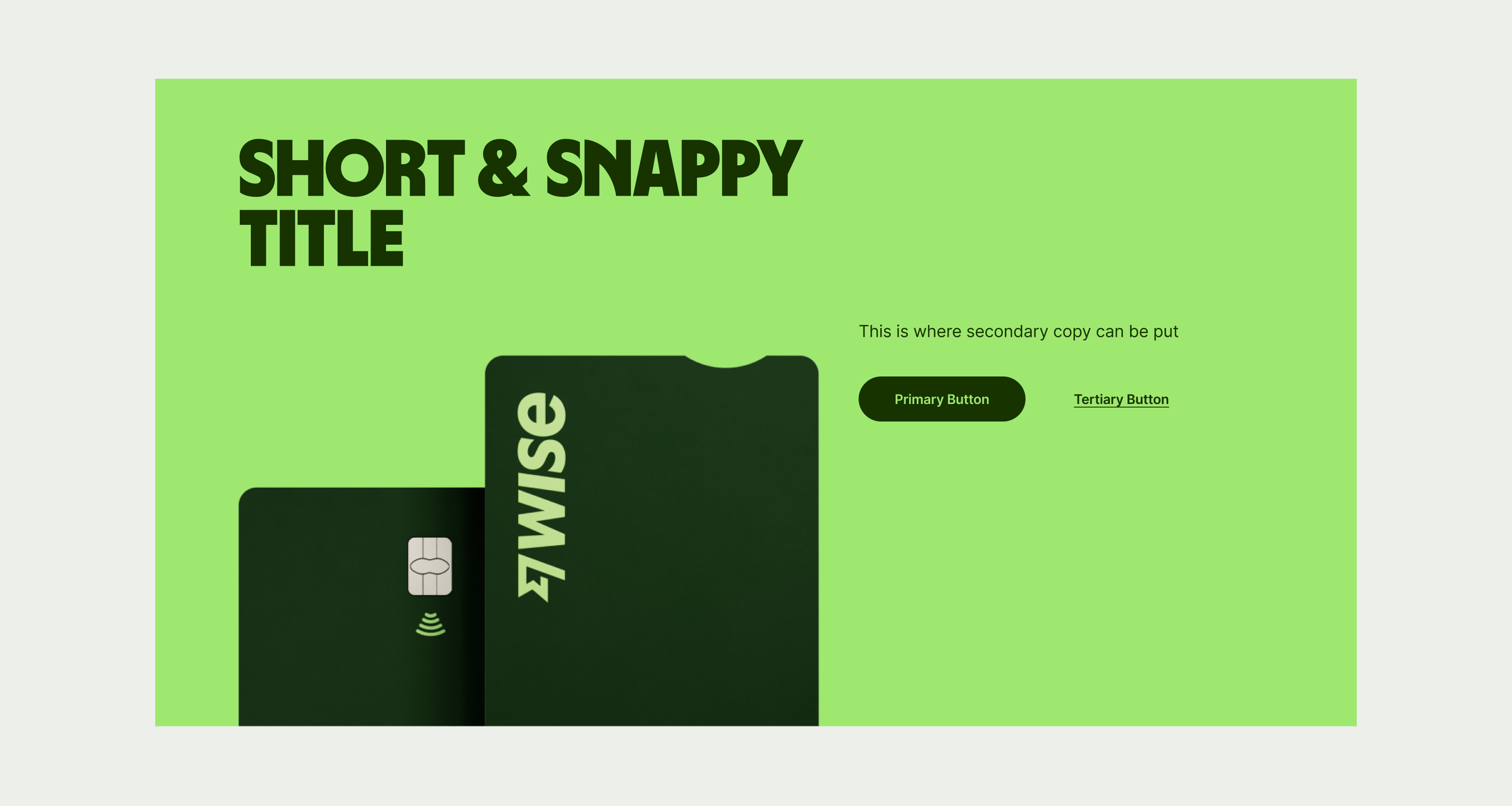 Highlight Product pattern on desktop