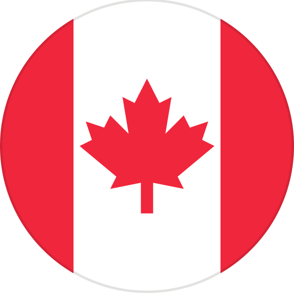 The Canadian flag.