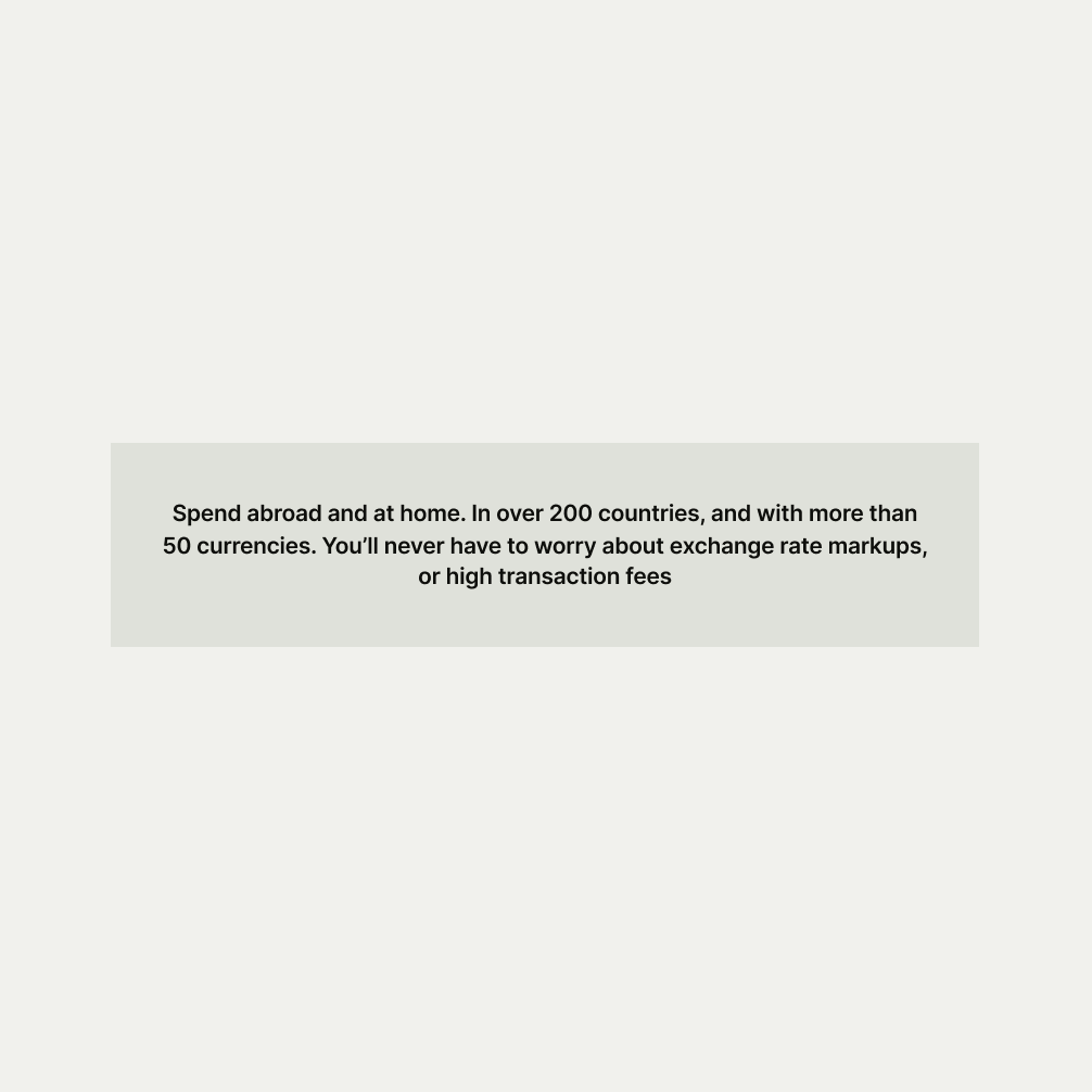 Text Intro pattern in Neutral theme