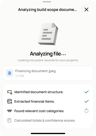 Extracting Budget Document