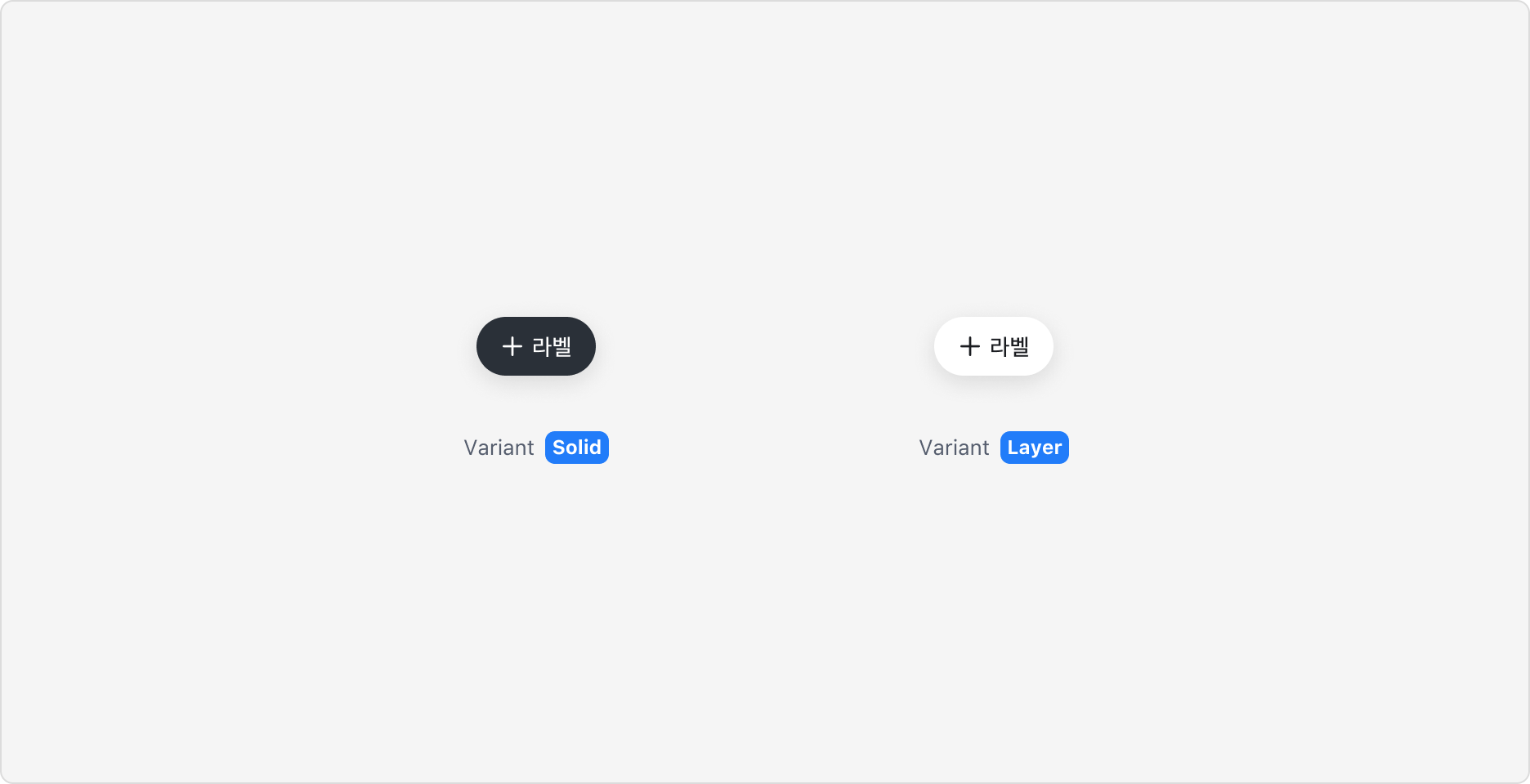 Contextual Floating Button의 Tone Property - Solid, Layer