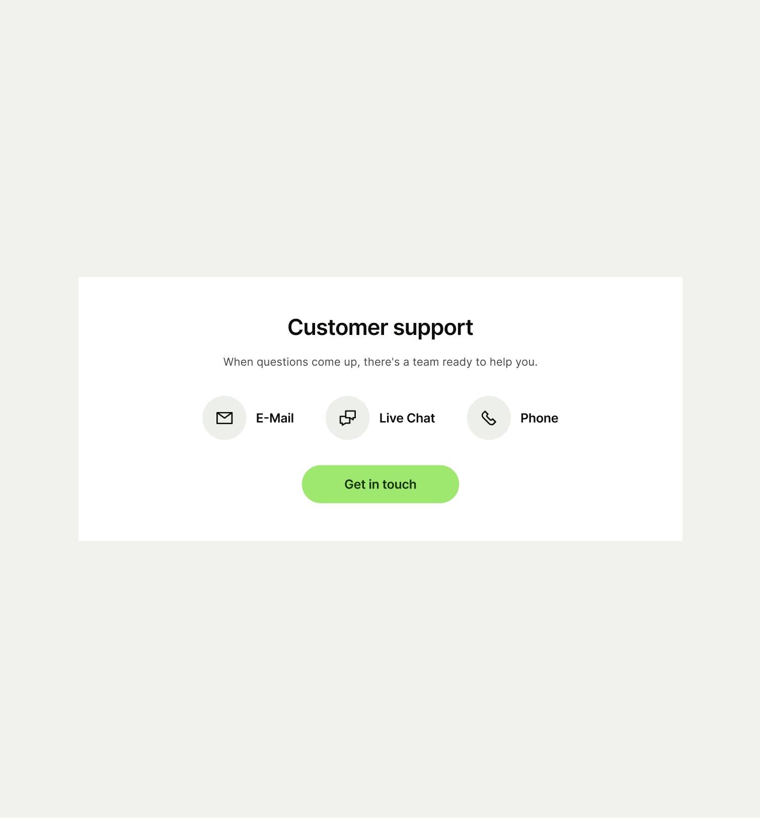 Icon Socials pattern on tablet