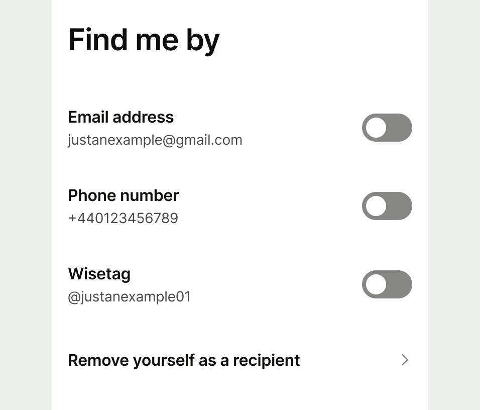 Don't example for mixing different types of list items
