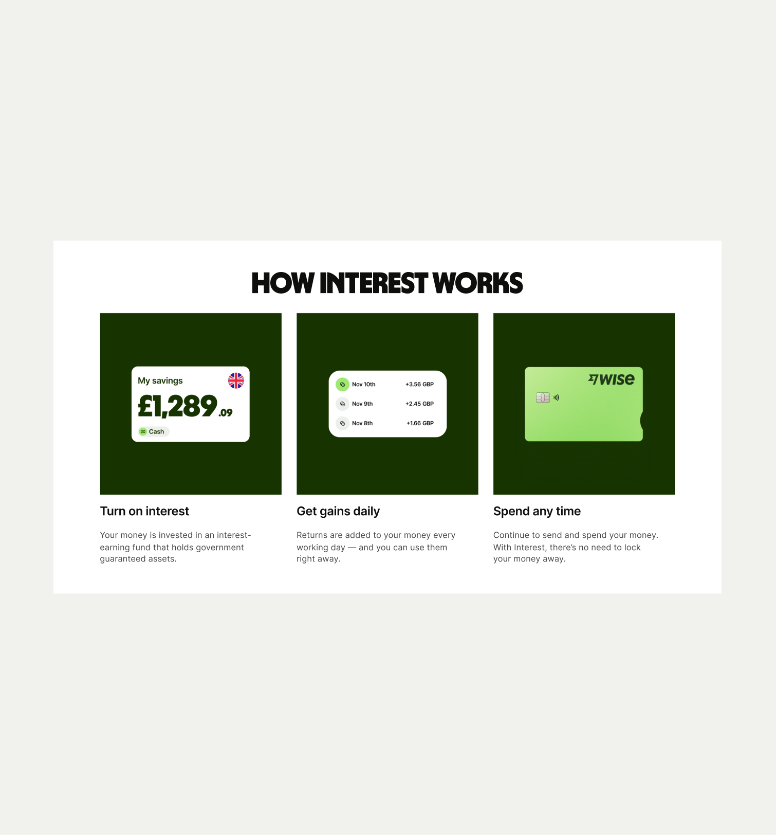 Card Cluster Images pattern in Light theme