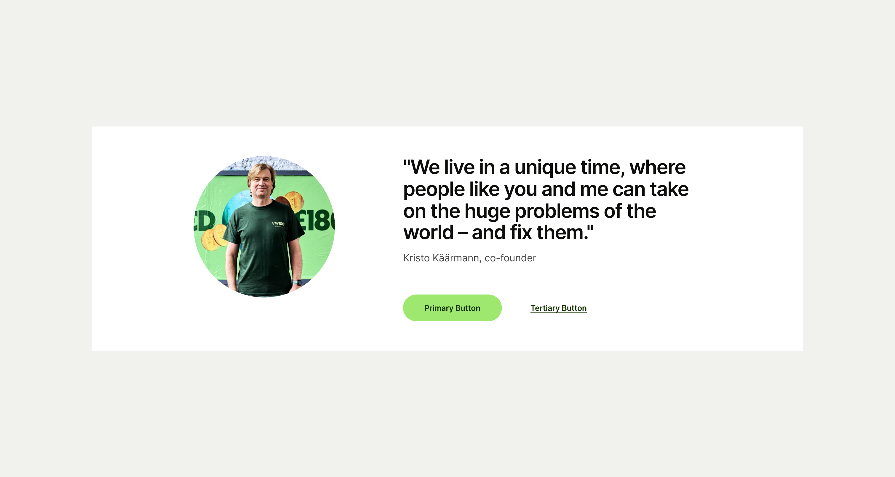 Quote Text pattern on desktop