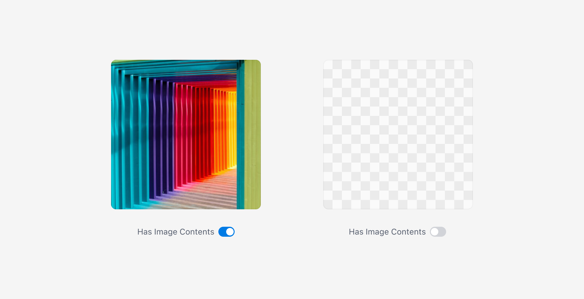 Image Frame의 Has Image Contents Property