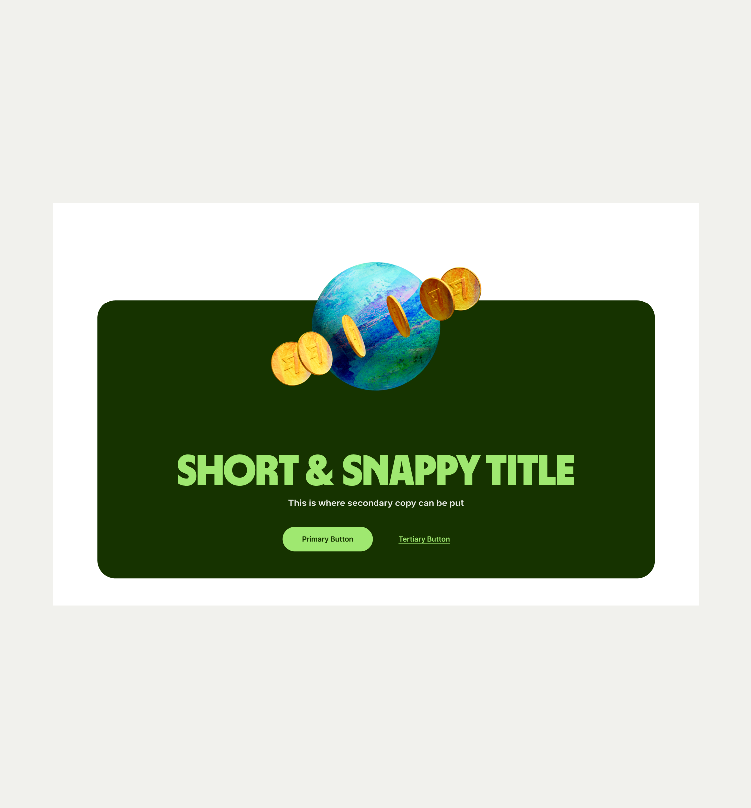 Callout Large pattern with incorrect UX