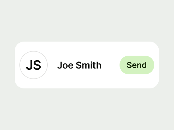 List Item Button example