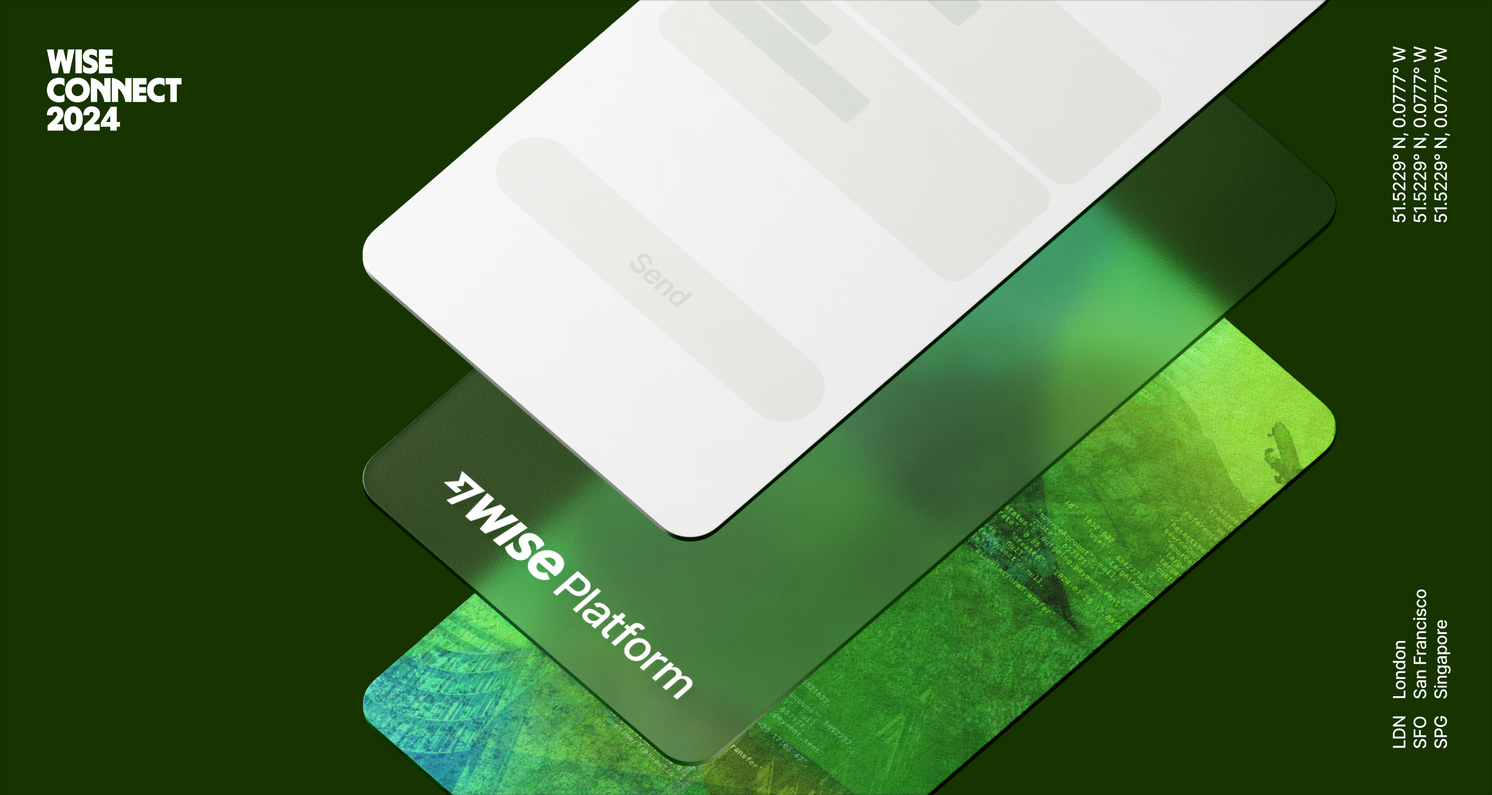 Stack illustration in big scale with Wise Connect lockup on top left corner