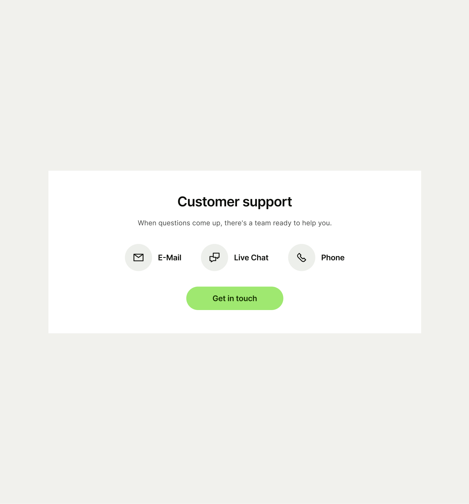 Icon Socials pattern on tablet
