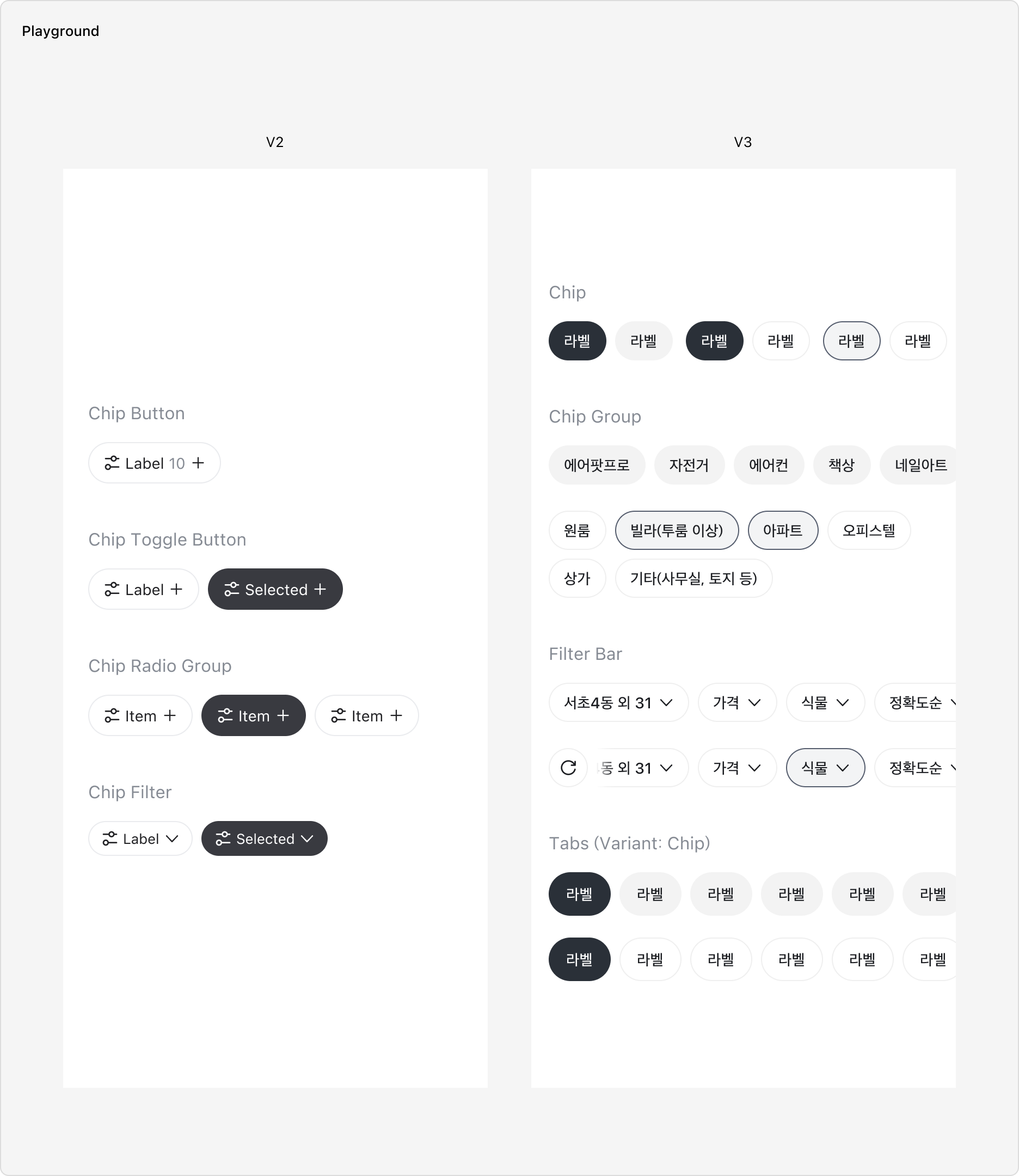 Chip V2와 V3 비교