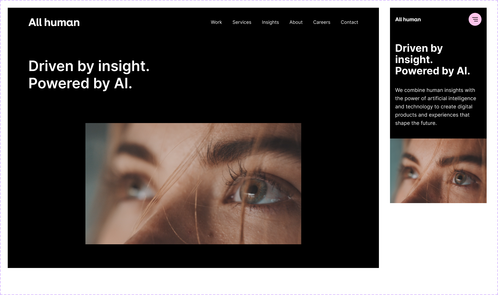 Homepage Header