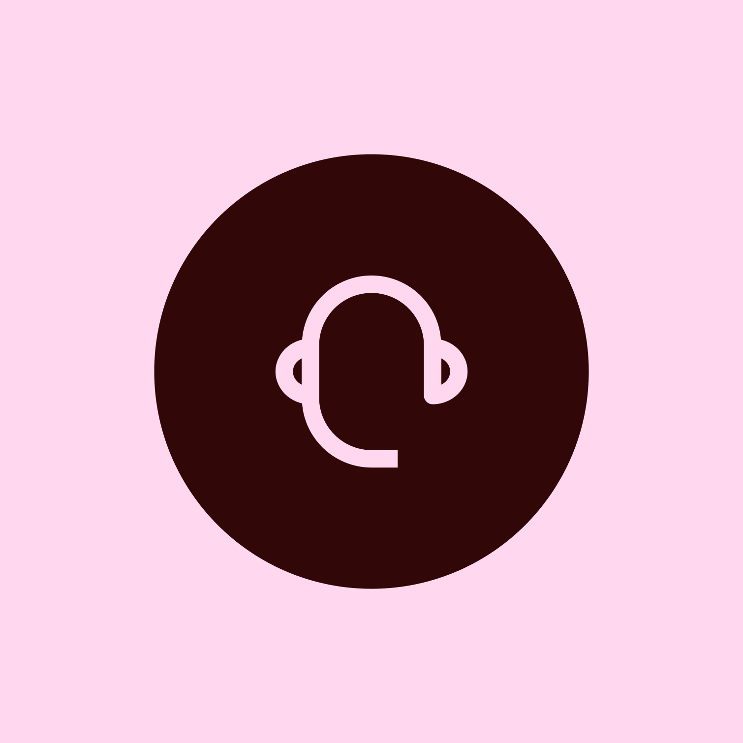 A icon of set of headphones 