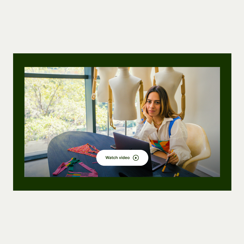 Video Embed pattern in Forest Green theme