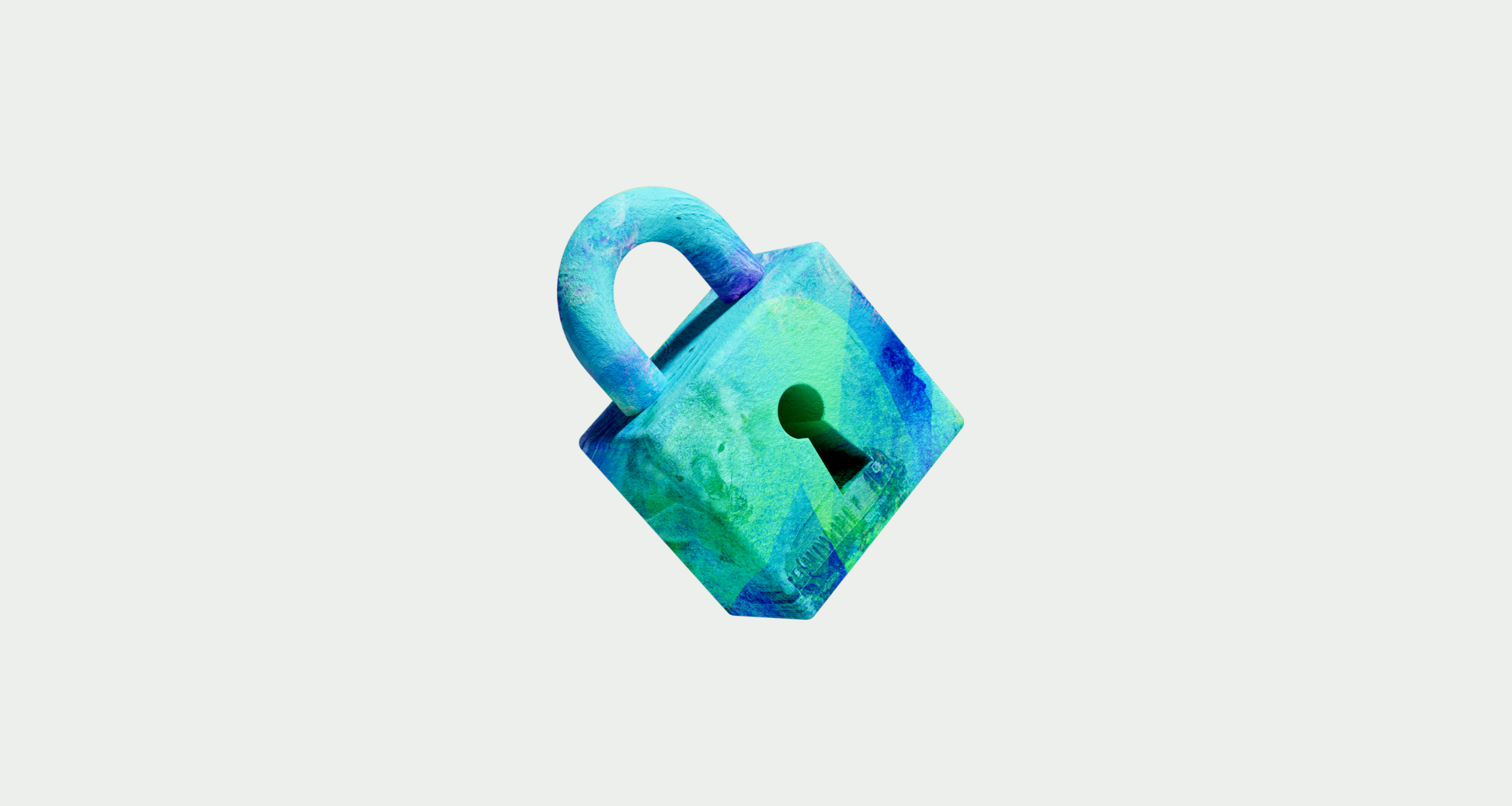 Lock illustration to signify security