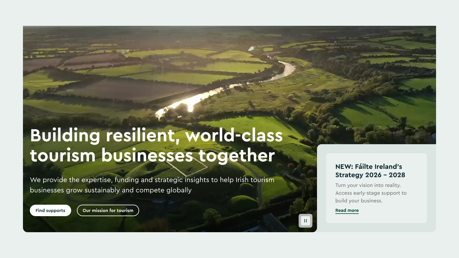 Homepage Header